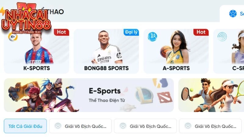 Các sản phẩm cá cược hàng đầu của 8LIVE